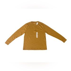 Men’s long sleeve waffle shirt size large